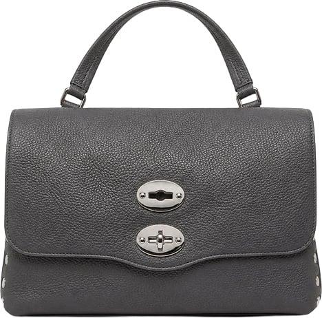 26FW 자넬라토 토트백 0680100040000SZ0115GREYVULCANO DONKERGREY