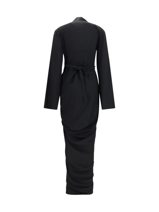 26FW 릭 오웬스 롱 원피스 RP02F5501HY 09 BLACK - RICK OWENS