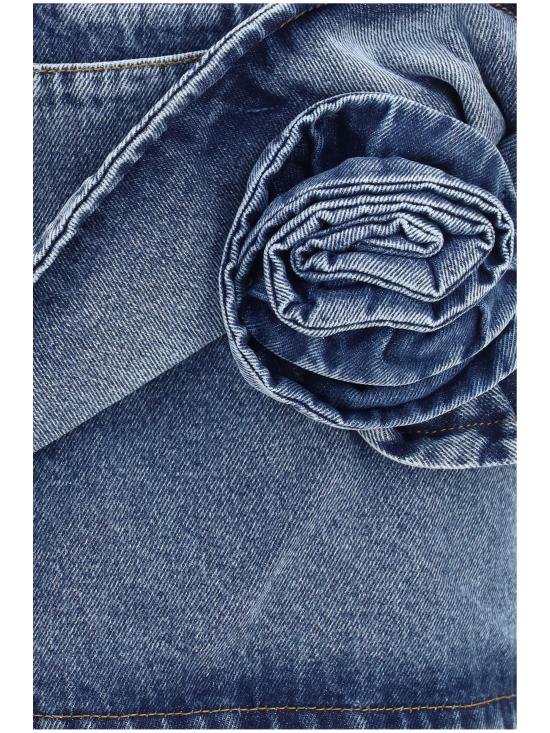 26SS 마그다뷰트림 데님 스커트 148426 DARKBLUE LIGHT BLUE - MAGDA BUTRYM