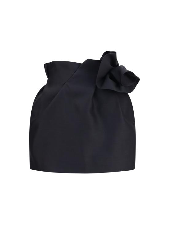 26SS 마그다뷰트림 숏 스커트 316526 BLACK