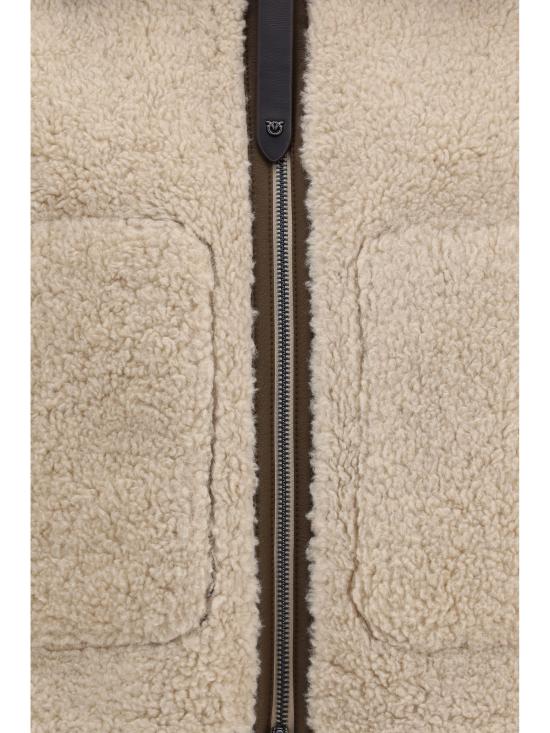 26FW 핑코 아우터 107167A3FJ ZL3 CREAM - PINKO