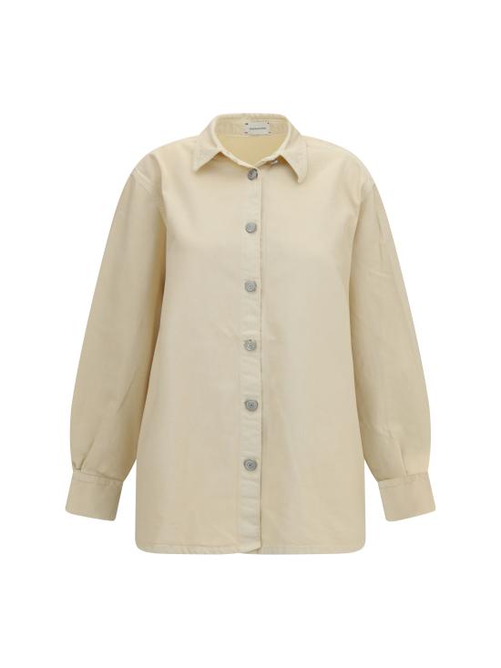 26SS 마그다뷰트림 셔츠 204426 BEIGE CREAM