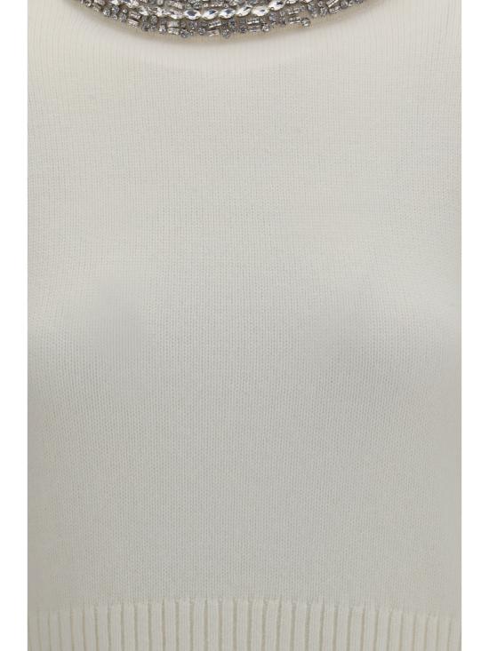 26FW 핑코 스웨터 107274A3GI Z03 WHITE - PINKO