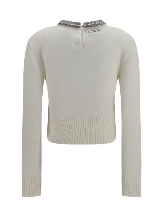 26FW 핑코 스웨터 107274A3GI Z03 WHITE - PINKO