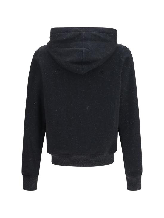 26FW 릭 오웬스 후드 티셔츠 RU02F4284WFE 09 BLACK - RICK OWENS