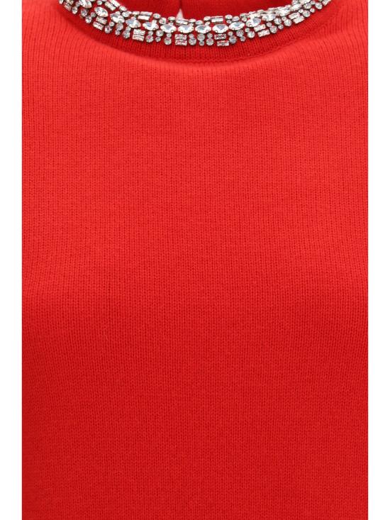 26FW 핑코 스웨터 107274A3GI R29 RED - PINKO