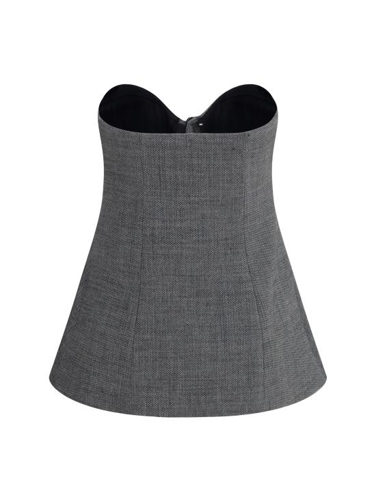 26SS 마그다뷰트림 민소매 티셔츠 215426 GREY - MAGDA BUTRYM