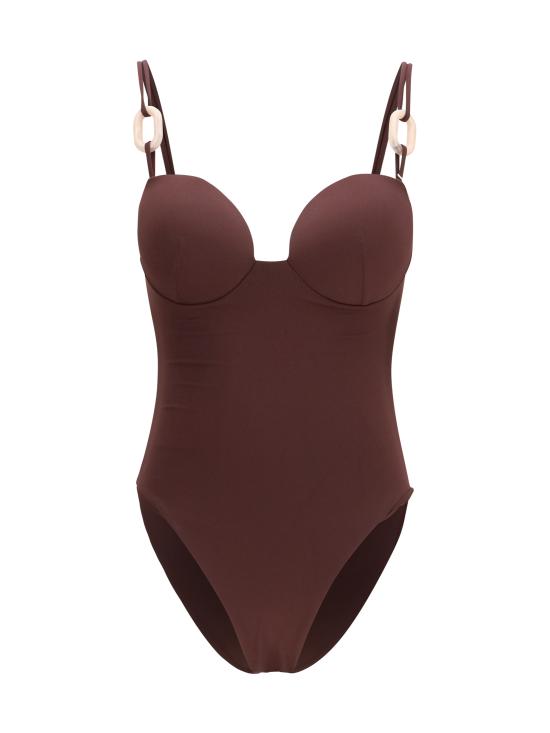 26SS 마그다뷰트림 원피스 수영복 609426 BORDEAUX