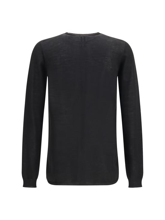26FW 릭 오웬스 스웨터 RU02F4622ML 09 BLACK - RICK OWENS