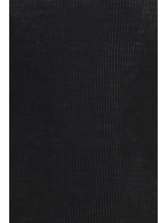 26FW 릭 오웬스 스웨터 RU02F4637RIBM 09 BLACK - RICK OWENS