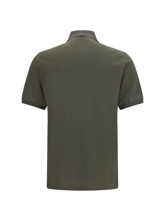 26FW 브루넬로 쿠치넬리 피케 폴로 셔츠 ME8548788 CMX66 GREEN - BRUNELLO CUCINELLI