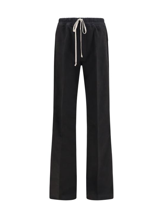 26FW 릭 오웬스 스트레이트 팬츠 RU02F4378TB 09 BLACK