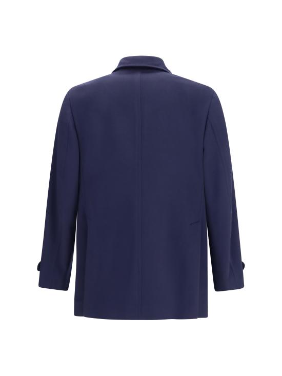26FW 브루넬로 쿠치넬리 코트 MV4677029 CCF64 BLUE - BRUNELLO CUCINELLI