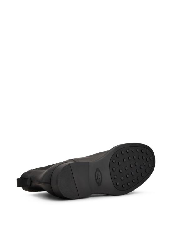 26FW 토즈 레더 앵클 부츠 XXM75L00P20 D90B999 BLACK - TODS