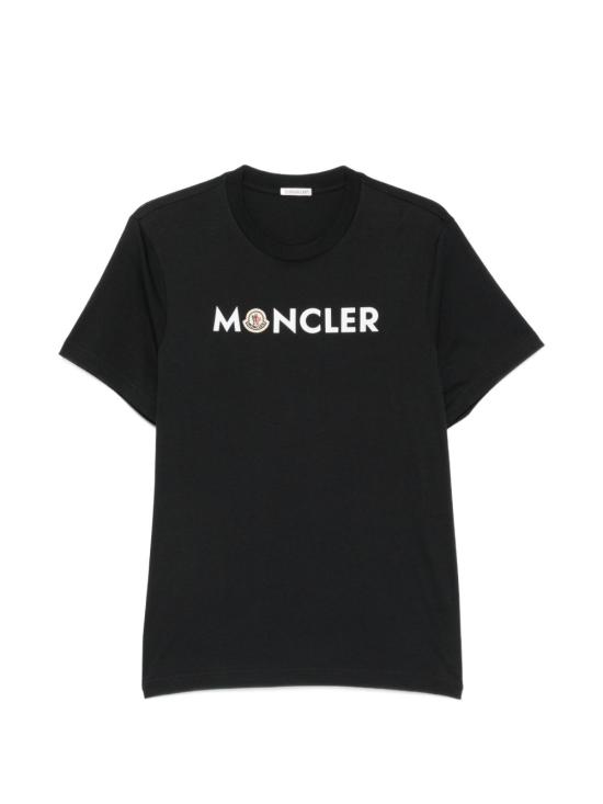 26FW 몽클레어 반팔 티셔츠 L20918C00051 89B8Q778 NAVY