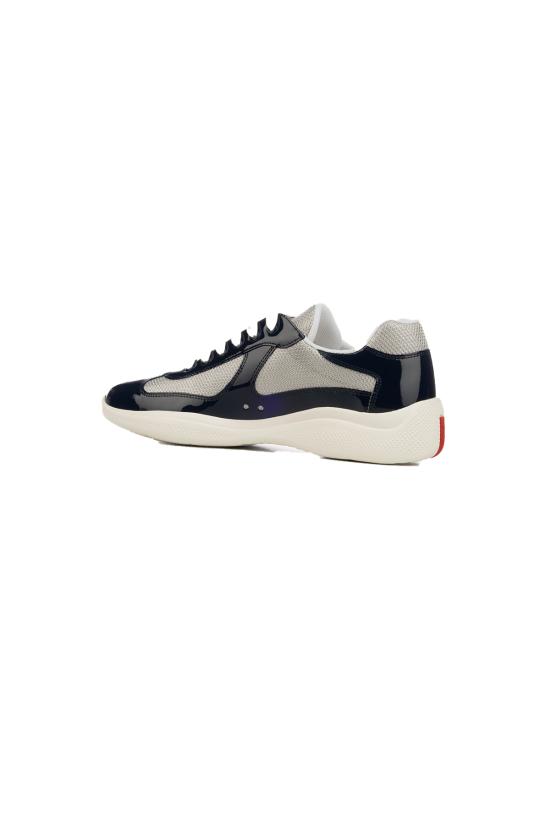 26FW 프라다 아메리카 컵 가죽 레더 로우탑 스니커즈 4E3400FG000ASZ F0FJT ROYAL - PRADA