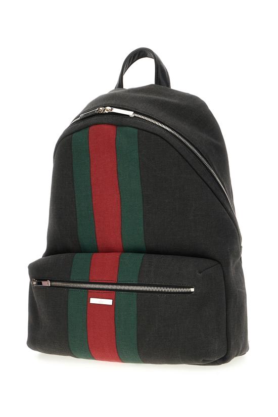 26FW 구찌 태그 라지 백팩 875226FAGA4 8444 NERO - GUCCI