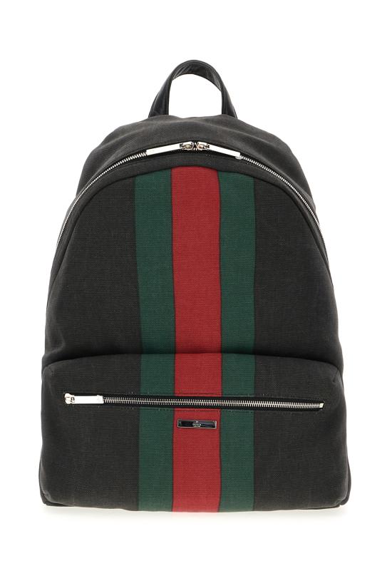 26FW 구찌 태그 라지 백팩 875226FAGA4 8444 NERO