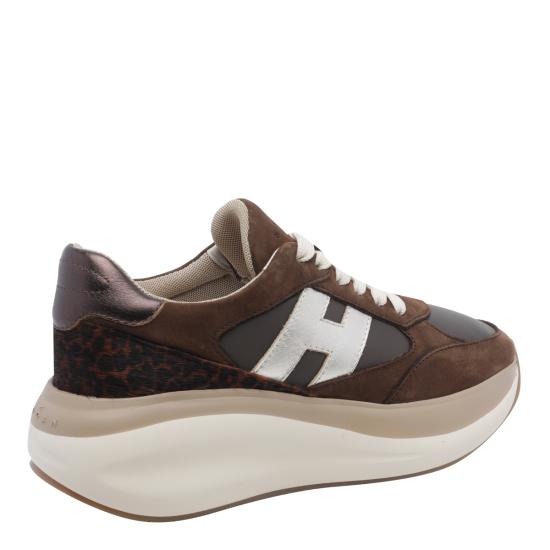 26FW 호간 스니커즈 HXW7140GA40 VHL0R1W BROWN - HOGAN