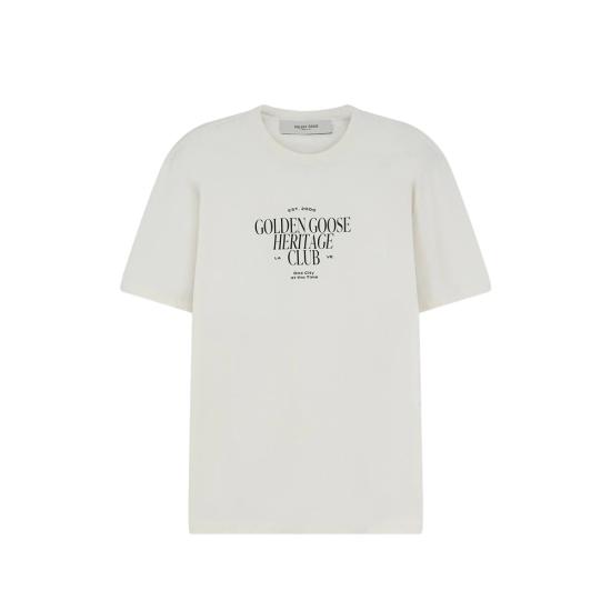 26FW 골든구스 반팔 티셔츠 GMP01220 P002619 11560 WHITE