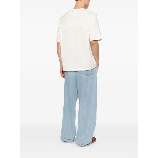 26FW 골든구스 반팔 티셔츠 GUP01873 P001576 11560 NEUTRALS - GOLDEN GOOSE