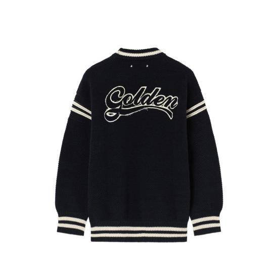 26FW 골든구스 스웨터 GMP02863 P002672 50486 BLUE - GOLDEN GOOSE