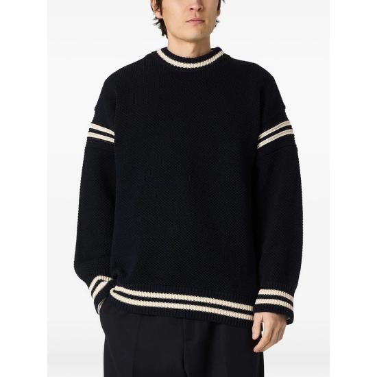 26FW 골든구스 스웨터 GMP02863 P002672 50486 BLUE - GOLDEN GOOSE