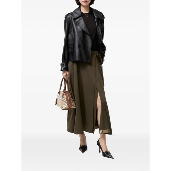 26FW 버버리 롱 스커트 8128844 BELINA A3041 BROWN - BURBERRY
