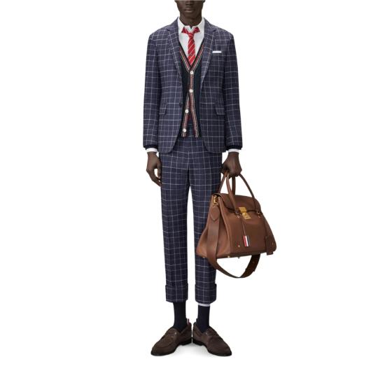 26FW 톰브라운 가디건 MKC647A Y1506 415 BLUE - THOM BROWNE