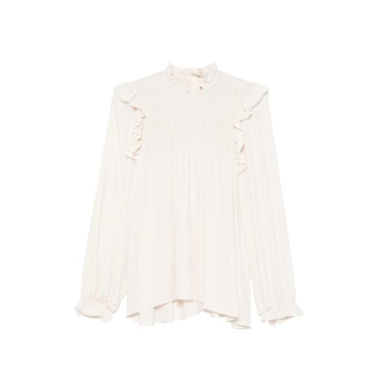 26FW 포르테포르테 블라우스 15084 AVORI NEUTRALS
