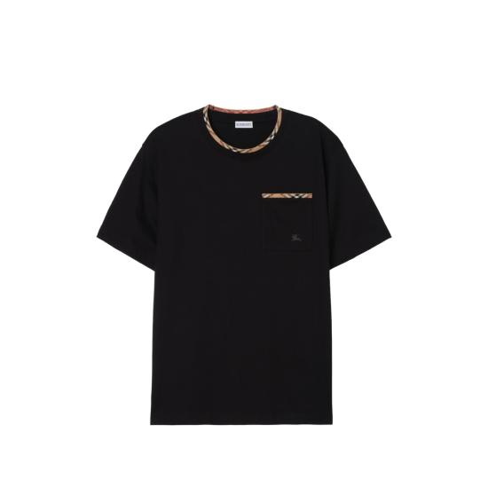 26FW 버버리 반팔 티셔츠 8127628 RYAN CC A1189 BLACK