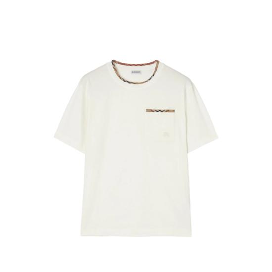 26FW 버버리 반팔 티셔츠 8127629 RYAN CC B7078 WHITE