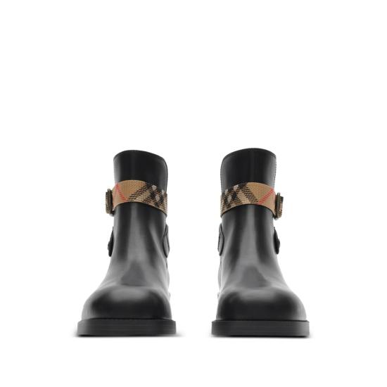 26FW 버버리 부츠 8128778 LF HUNTLEY A1189 BLACK - BURBERRY