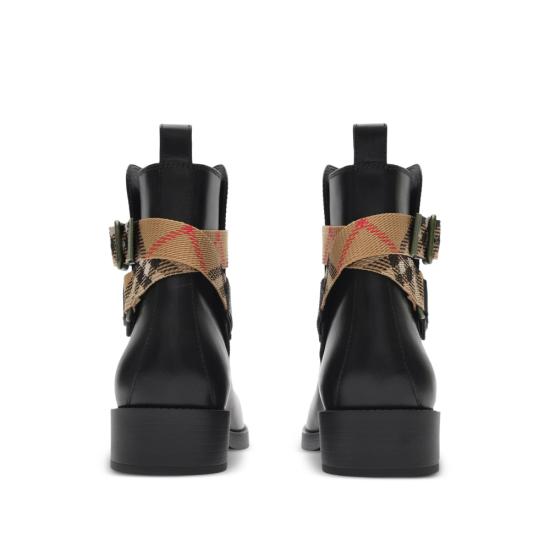 26FW 버버리 부츠 8128778 LF HUNTLEY A1189 BLACK - BURBERRY