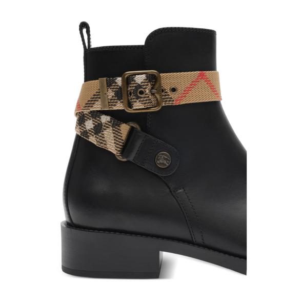 26FW 버버리 부츠 8128778 LF HUNTLEY A1189 BLACK - BURBERRY