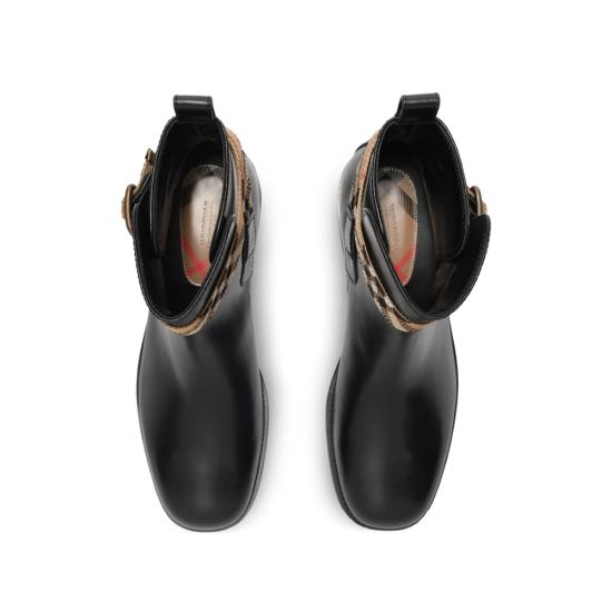 26FW 버버리 부츠 8128778 LF HUNTLEY A1189 BLACK - BURBERRY
