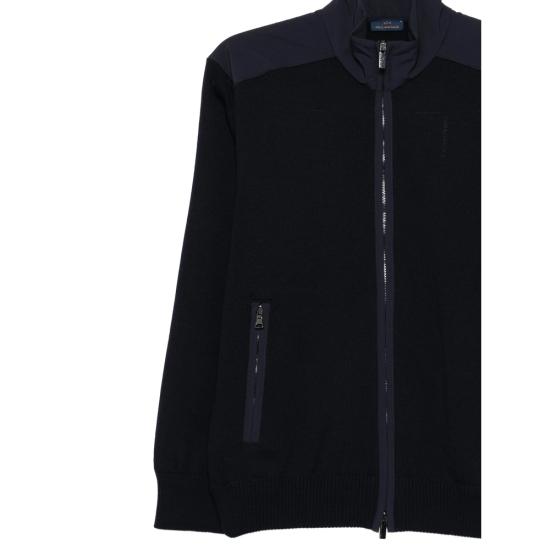 26FW 폴앤샤크 집업 니트 99311022 050 BLACK - PAUL & SHARK