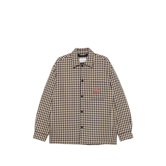 26FW 드롤드무슈 긴팔 셔츠 PERM SH270 CO310 BEIGE NEUTRALS BLACK