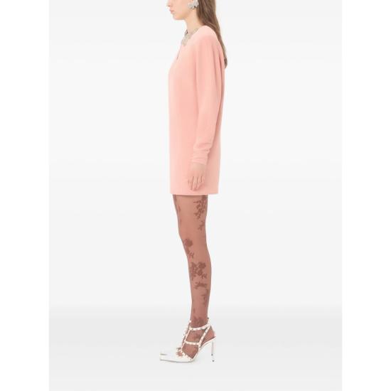 26FW 발렌티노 가라바니 숏 원피스 9B3VAKN61MM 3GH PINK - VALENTINO GARAVANI