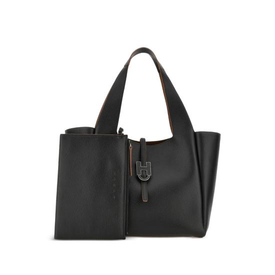 26FW 호간 토트백 KBW01XA0300Q VD4276 BLACK - HOGAN