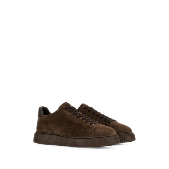 26FW 호간 스니커즈 HXM6770GF5FU HOS610 BROWN - HOGAN