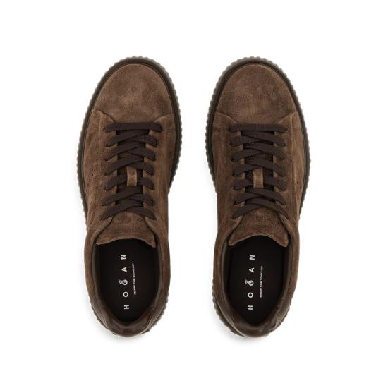 26FW 호간 스니커즈 HXM6770GF5FU HOS610 BROWN - HOGAN