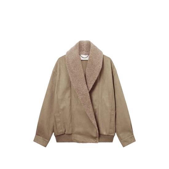 26FW 스텔라 맥카트니 봄버 자켓 680154 SIB07 2755 NEUTRALS
