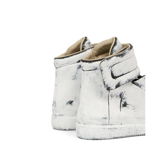 26FW 마르지엘라 스니커즈 P6840 S57WS0538 HA331 WHITE BLACK - MAISON MARGIELA