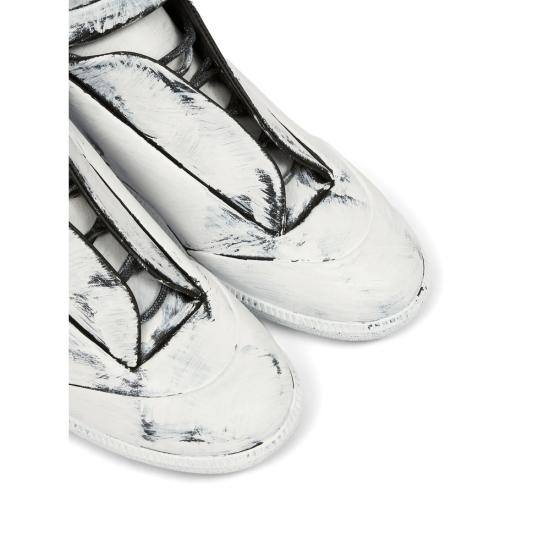 26FW 마르지엘라 스니커즈 P6840 S57WS0538 HA331 WHITE BLACK - MAISON MARGIELA