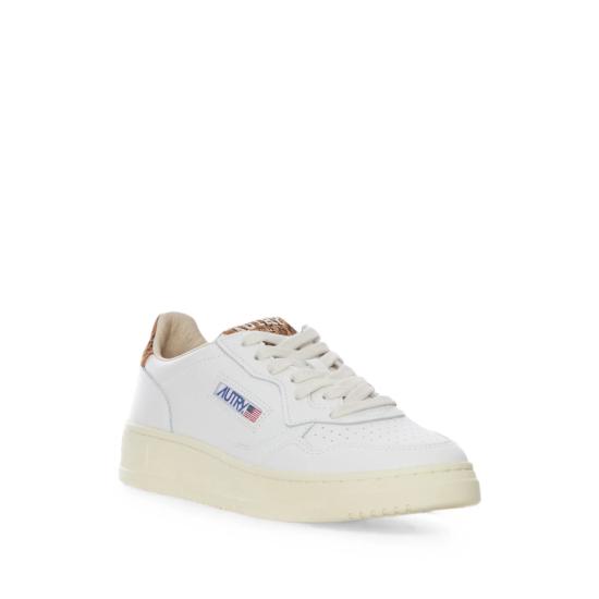 26FW 오트리 메달리스트 로우 레더 스니커즈 AULW HJ02 WHITE - AUTRY