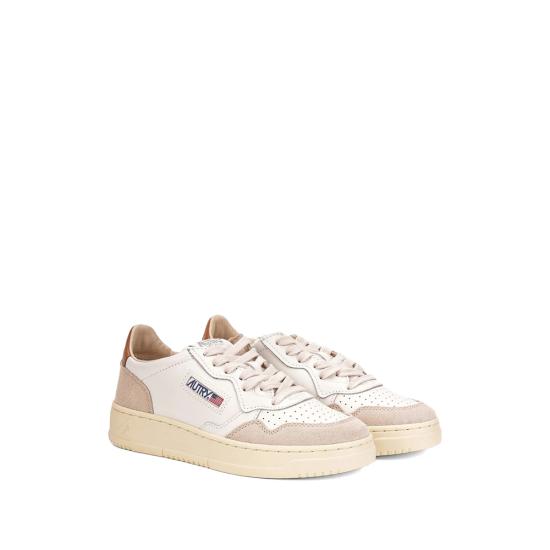 26FW 오트리 메달리스트 로우 스니커즈 AULM LS16 WHITE NEUTRALS - AUTRY