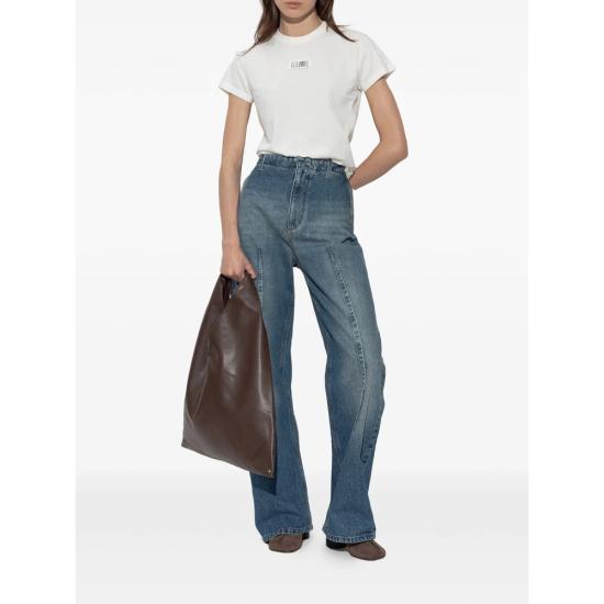26FW MM6 메종마르지엘라 반팔 티셔츠 M20258 S52GC0327 101 WHITE - MM6 MAISON MARGIELA