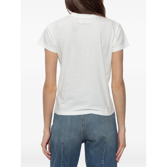 26FW MM6 메종마르지엘라 반팔 티셔츠 M20258 S52GC0327 101 WHITE - MM6 MAISON MARGIELA