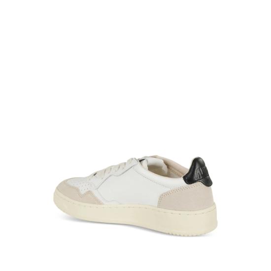 26FW 오트리 메달리스트 로우 레더 스니커즈 AULW LS21 WHITE - AUTRY